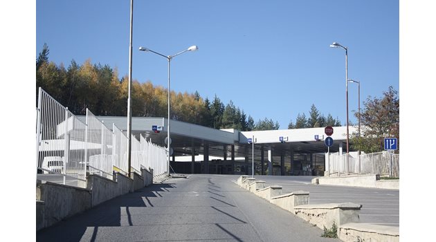 Граничният пропускателен пункт "Гюешево" откъм България.  Снимка: Уикипедия