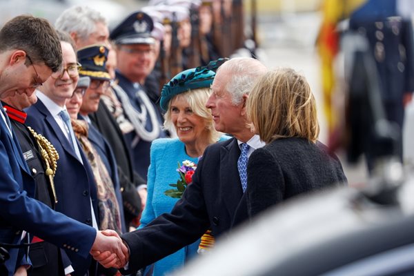 Чарлз III и кралица консорт Камила пристигнаха в Германия
СНИМКА: Ройтерс