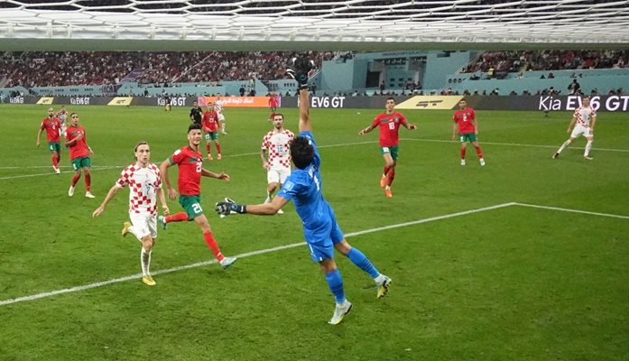 Мислав Оршич изведе Хърватия напред в резултата със страхотен гол.