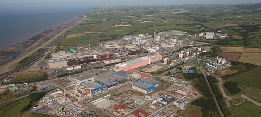 Селафийлд във Великобритания СНИМКА: National Nuclear Laboratory UK