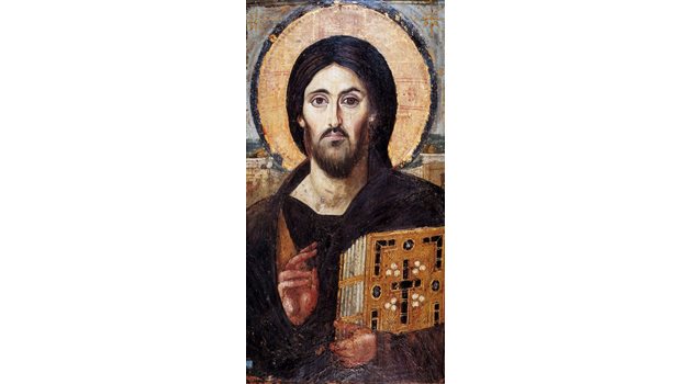 СТИЛ: Един от чудотворните образи на Спасителя е от VI в. и е в манастира "Света Екатерина" в Синай.