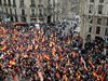 Хиляди протестираха срещу каталунския сепаратизъм в Барселона