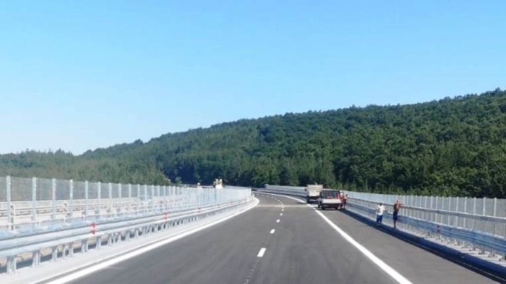 Виадукт на магистрала "Тракия" Снимка: АПИ