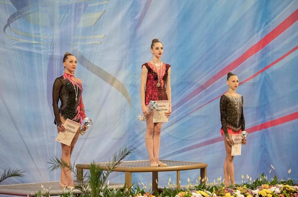 Боряна Калейн спечели титлата в многобоя на международния турнир по художествена гимнастика „Sofia cup“. СНИМКИ: Фейсбук