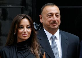 Президентът Илхам Алиев и първата дама Мехрибан Алиева