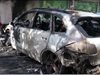 Пламнала кола вдигна на крак десетки жители на Варна (Видео)