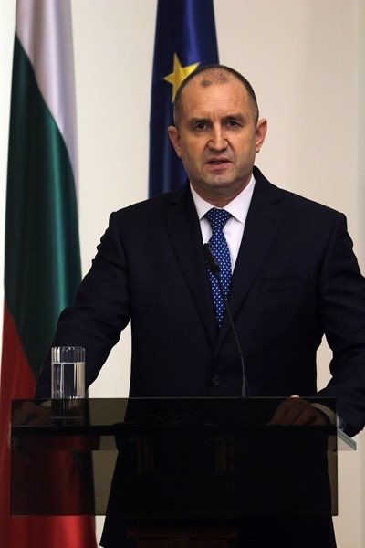 President Rumen Radev PHOTO: Archive