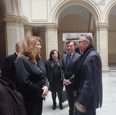 Българският вицепрезидент се срещна и с ръководството на хърватската академия на науките и изкуствата и получи благодарности за подкрепата на България след тежкото земетресение през 2020 г.