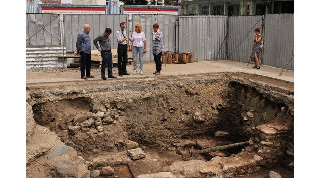 Кметът Йорданка Фандъкова иска да експонира подземното археологическо богатство на столицата.