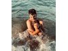 Сашо Кадиев заведе дъщеря си на море