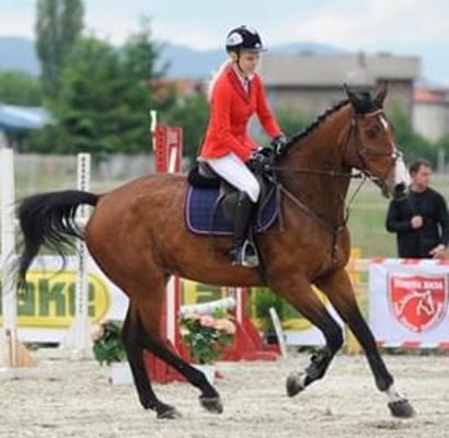 Екатерина Велчева е известна конна състезателка