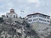 Гледките на 4-те сезона: Облаци над най-новия храм в Пловдив "Свети Архангели"