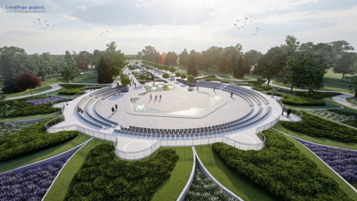 Карл Люис и Христо Стоичков откриват официално „Градината на света” в Пазарджик