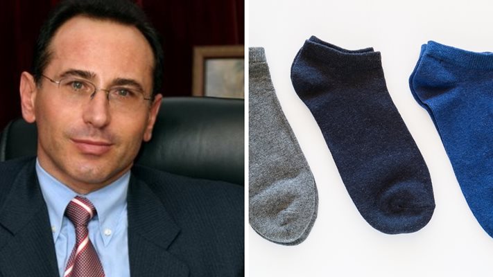 Известен българин патентова чорапи, които не се смъкват