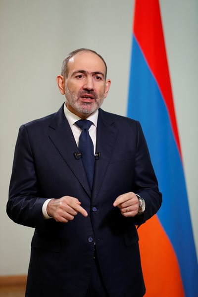 Nikol Pashinyan PHOTO: Reuters