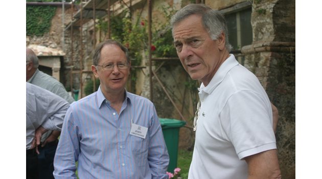 Prof. Hanke and John Greenwood