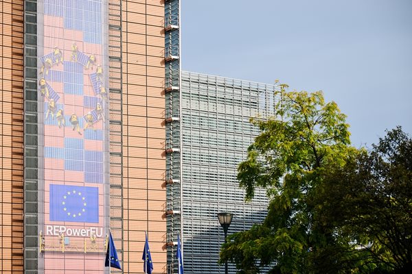Сградата на ЕП в Брюксел. СНИМКА: ЕП