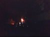 Пътнически влак се подпали в движение в Украйна (видео)