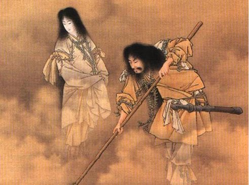 СЛУЧАЙНОСТ: Митът за японските Идзанами и Идзанаги поразително прилича на тракийския за Орфей и Евридика. 
