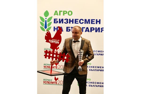 Венелин Делгянски е „Агробизнесмен на България“ за 2021 г.