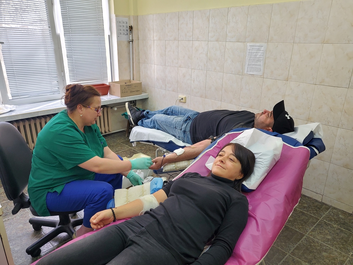 Акция по кръводаряване, посветена на Ангел Здравков, започна в болницата в Пазарджик