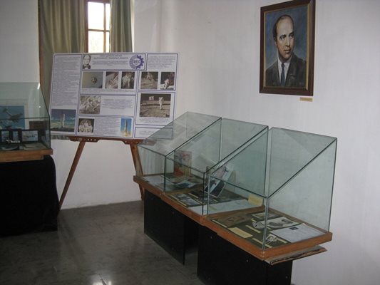 Кът на гения в историческия музей в Карлово