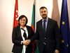 Нинова се срещна с черногорския министър Александър Пейович
