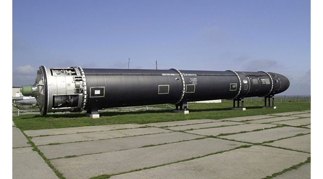 Новата ракета "Сармат", която според наименованията на НАТО се нарича "Сатана 2"