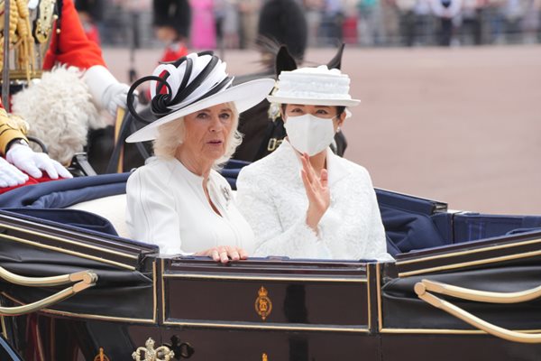 Кралица Камила и японската императрица Масако.
СНИМКА: САЙТЪТ НА БЪКИНГАМ ROYAL.UK