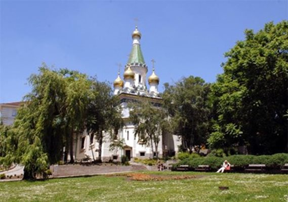 Руската църква в София. Снимка Архив