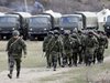 Русия и Украйна  трупат войски  около Крим