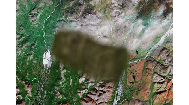 СЕКРЕТНО: Обширна област в Чукотка липсва на сателитните снимки в Google.