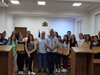 Пловдивски ученици влязоха във Военния съд (Снимки)