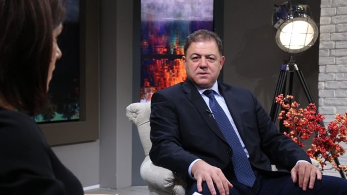 Министърът на отбраната Николай Ненчев Снимка БТВ
