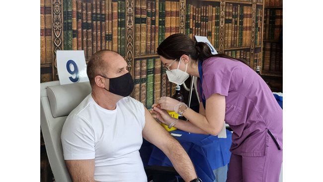 President Rumen Radev has set a third booster dose