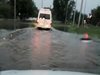 Потоп във Видин след порой и градушка, шофьори останаха по колите си заради наводнени улици (Видео)