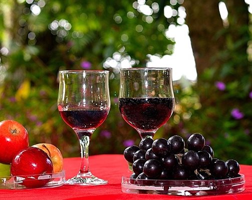 Ресвератролът се съдържа в люспите и семките на червеното грозде, във виното, произведено от него, и в някои горски плодове. СНИМКА: PIXABAY