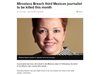 Журналистка е застреляна в Мексико
