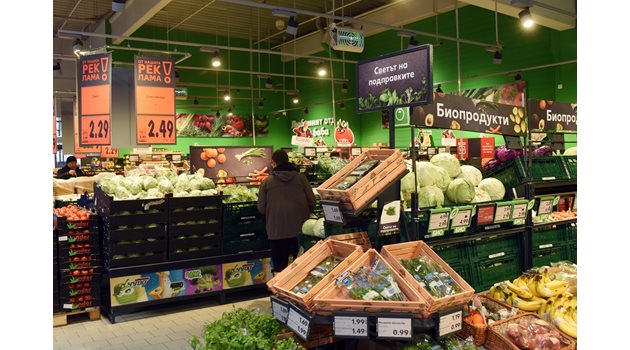 50% от храните в магазините да са български - това предвижда подготвено постановление, което трябва да приеме правителството.