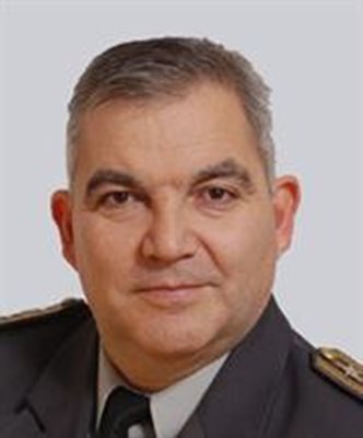 Николай Вълчев, шеф на огнеборците в Хасково СНИМКА: МВР