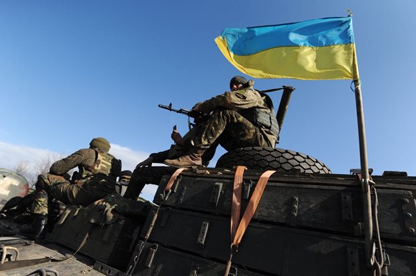 Войната в Украйна.
