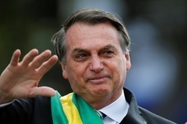 Президентът на Бразилия Жаир Болсонаро Снимка: Ройтерс