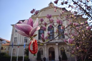 Пролетта изпревари полицейската блокада в Пловдив (снимки)