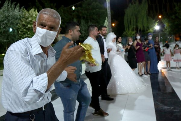 Сватба в Турция СНИМКИ: РОЙТЕРС