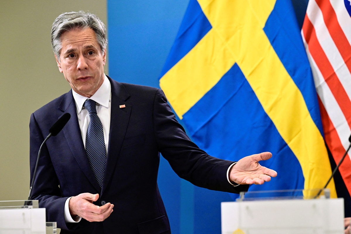 Антъни Блинкън: Сега е моментът за присъединяването на Швеция към НАТО (Обновена)