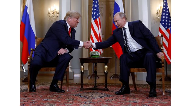 Тръмп и Путин в Хелзинки