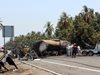 24 загинали при катастрофа между цистерна и автобус в Мексико (снимки)