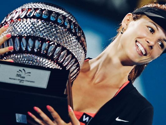 В началото на 2014 г. Цветана Пиронкова спечели в Сидни първата си и единствена засега титла в турнир от календара на женската асоциация. СНИМКА: РОЙТЕРС