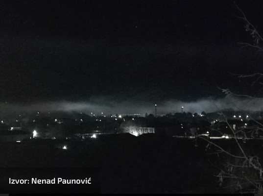 Мрачна картина край Пирот след изтичане на амоняк и разпръскване на голямо количество газ от дерайлирал товарен влак. СНИМКА: НЕНАД ПАУНОВИЧ