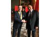 Борисов се срещна с управителя на Европейската централна банка Марио Драги